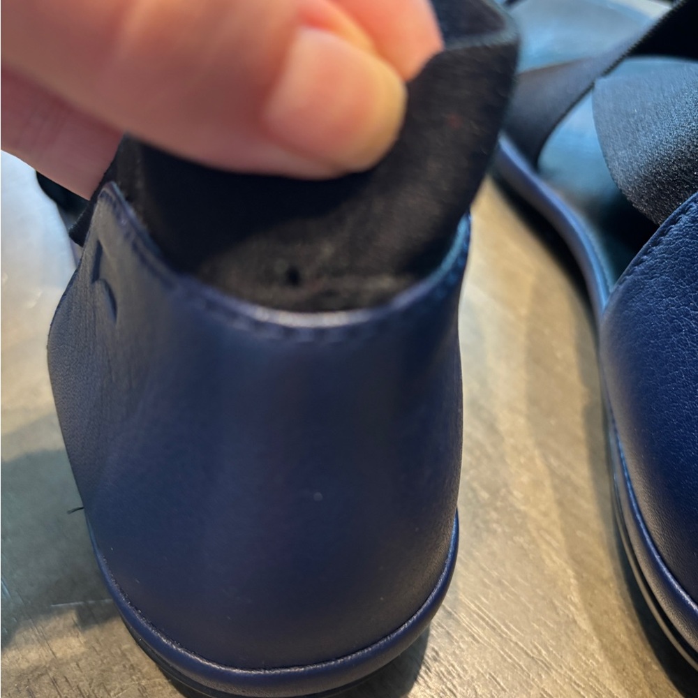 Camper Black and Blue Sandals Sz 38 - Picture 6 of 7